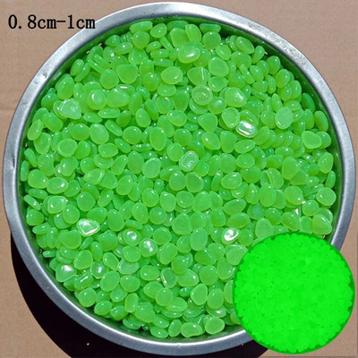 50/100/200 vnt. Tamsoje žėrintis akmenukas šaligatviui sodui terasai vejai terasai žuvų bako akvariumo apdailai švytinčiam akmeniui