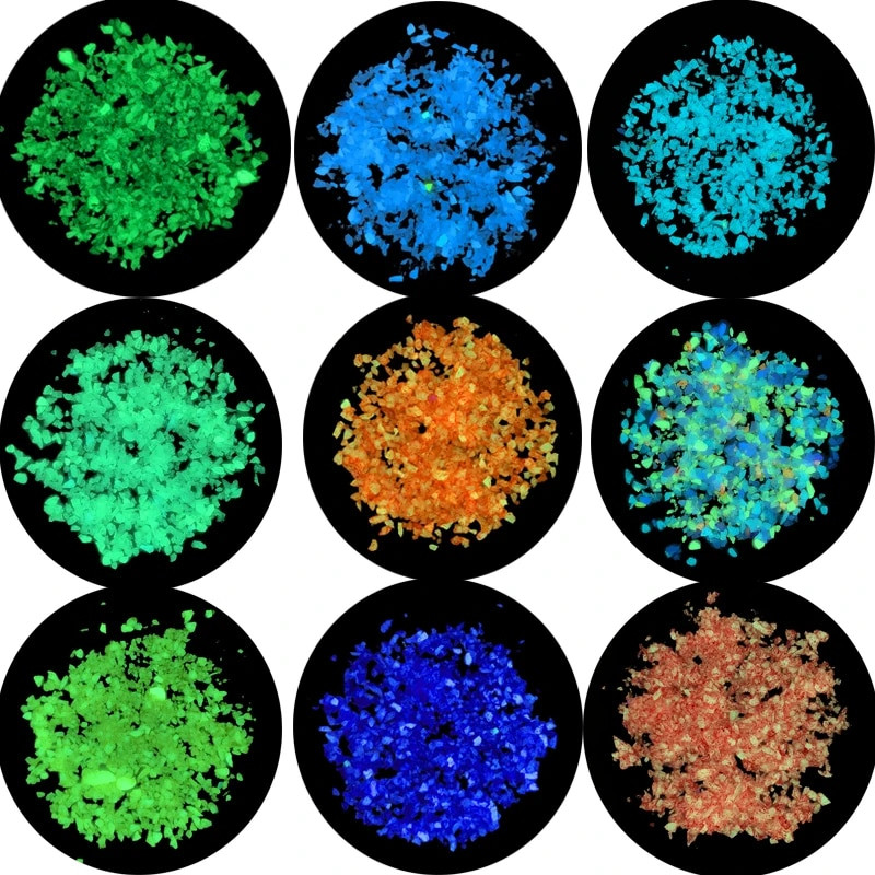 30 g Šviečiantys smėlio akmenys, šviečiantys tamsiame akmeniniame sode Home Park Road Fluorescenciniai akmenukai, skirti „pasidaryk pats“ žvaigždžių palinkėjimų butelių papuošalams