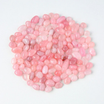 50G /Σακούλα Φυσικό Κρυστάλλινο Ροζ Πολύτιμος Λίθος Ροζ Χαλαζίας Πέτρα Χαλίκι Βράχος Μαδαγασκάρη Ορυκτό Δείγμα Διακόσμηση Ενεργειακή Πέτρα