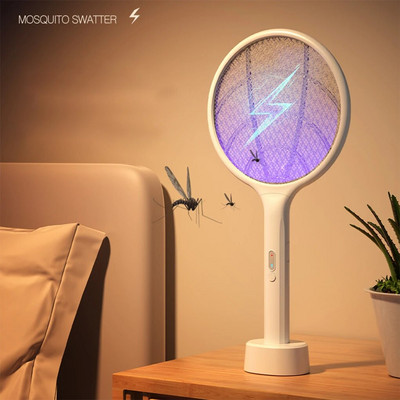Издръжлива електрическа лампа против комари - Кажете сбогом на комарите Убийци на комари Ракета Москитобойка 53,8 см 21,8 см 9,5 см