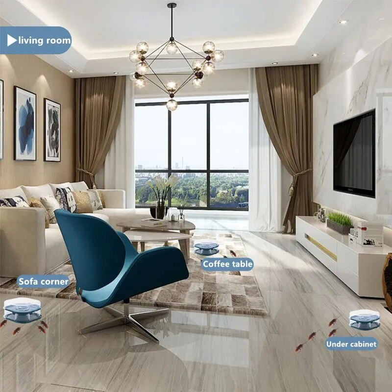 Kutija za zamke za žohare Hvatač insekata za žohare Ubojica žohara Kućne zamke za višekratnu upotrebu Pesticidi za kuhinjski vrt