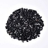 100g 4 dimensiuni, negru, natural, amestecat, cristal de cuarț, stâncă, pietriș, specimen, decor rezervor, pietre naturale și minerale