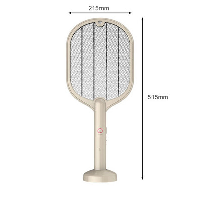 Lampă electrică 2 în 1 pentru uciderea țânțarilor, rachetă de insecte, reîncărcabilă prin USB, lumină cu LED, capcană pentru țânțari, capcană pentru țânțari