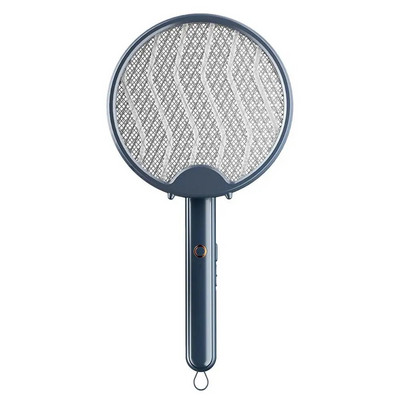 USB punjiva Flycatcher Raquete Mosquito Racket Punjiva Fly Zapper Mosquito Killer Lamp USB električni sklopivi reket