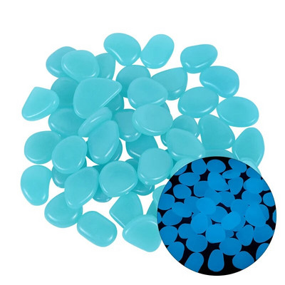 25/50 vnt. Tamsiai šviečiantys lauko akmenys Akmenukai Sodas Žuvims rezervuaras Kieme terasa Vejos takai Šviečiantys akmenukų papuošimai