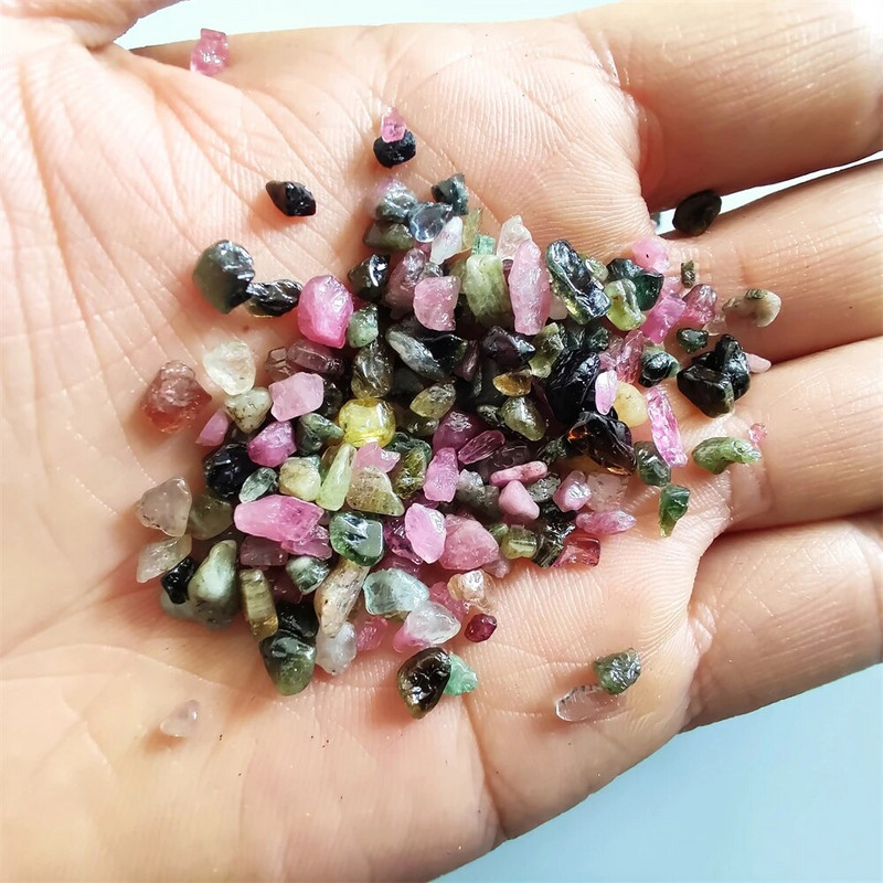 100 g natūralaus turmalino krištolinio sodo dekoravimo lauko akmenų manikiūras akmuo akmuo su akmuo