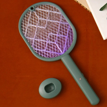 Гореща разпродажба 3000V електрически убиец на комари със синя светлина USB акумулаторен капан за унищожаване на буболечки Summer Fly Swatter Zapper Killer Trap