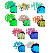 300 buc Pietrele de grădină strălucesc în întuneric Pietre luminoase DIY Decor de grădină în aer liber Livrare directă
