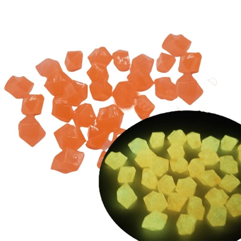 300 buc Pietrele de grădină strălucesc în întuneric Pietre luminoase DIY Decor de grădină în aer liber Livrare directă