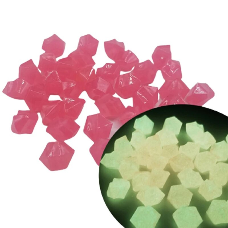 300 buc Pietrele de grădină strălucesc în întuneric Pietre luminoase DIY Decor de grădină în aer liber Livrare directă