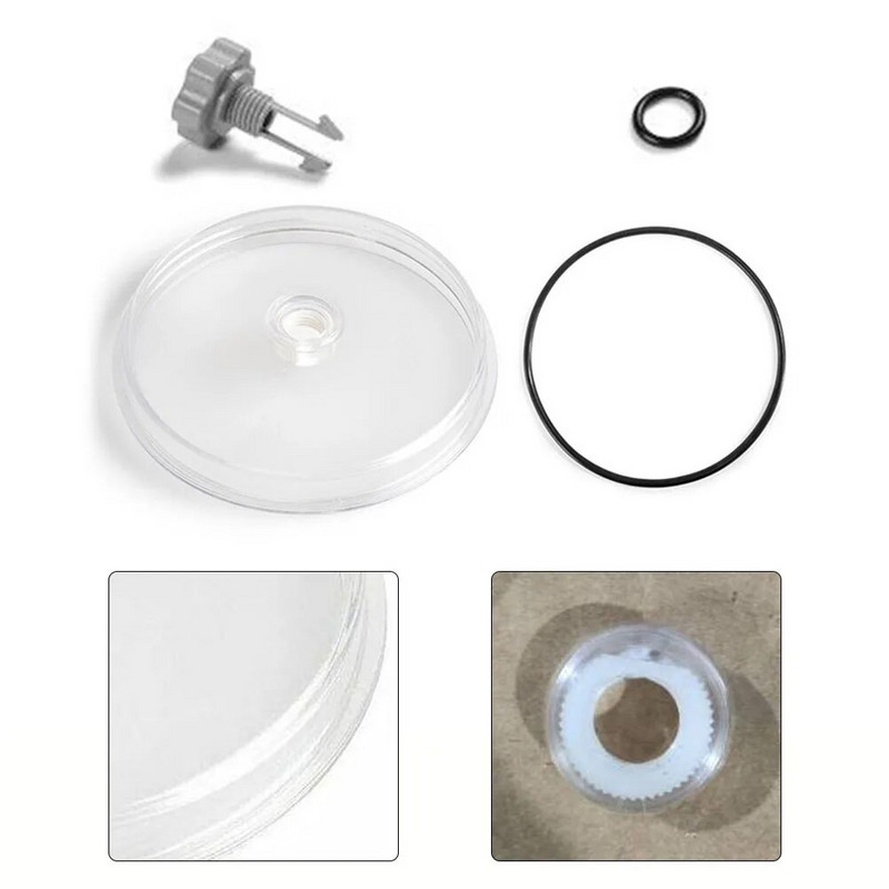 1 σετ για Intex SF15110 Καπάκι κάλυμμα παγίδας πισίνας για αντλία φίλτρου άμμου Ο δακτύλιος βαλβίδας πισίνας Αντικατάσταση καπακιού καλύμματος καθαρισμού