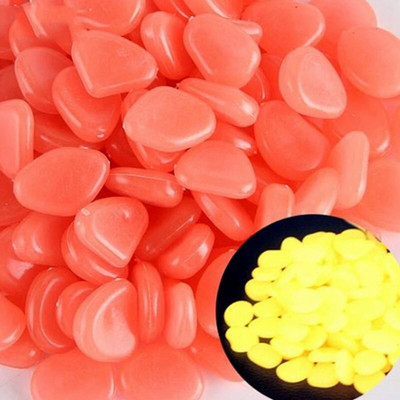 20 db világító kő világít a sötét kertben kavicsok világító kövek kültéri pázsitos sétányokhoz kerti dekoráció akváriumi sziklák