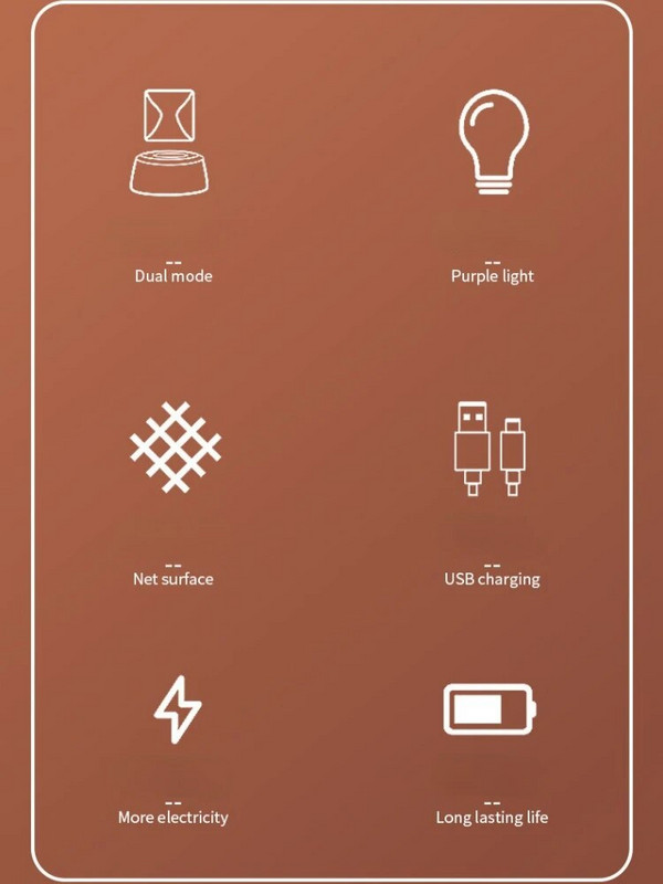 Naujas 2 viename elektrinis vabzdžių raketinis gaudiklis, USB įkraunamas vasaros uodų svaidiklis, žudantis musių vabzdžių gaudyklė