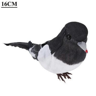 Simuliacinis putplasčio balandis modelis netikras dirbtinis imitacija paukščių gyvūnas namų sodo ornamentas miniatiūrinis dekoravimas namų dekoravimas