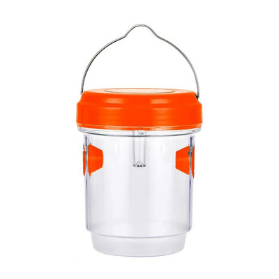 Capcană pentru insecte pentru grădinărit cu LED-uri solare Capcană pentru insecte Drosophila Mușcă de fructe Viespă Repelente netoxice pentru insecte Garden Park Capcane pentru insecte