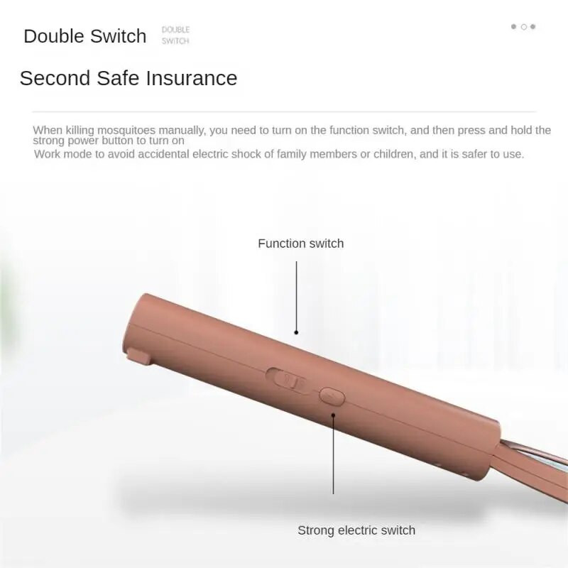 Įkraunamas uodus naikinantis uodų naikintuvas