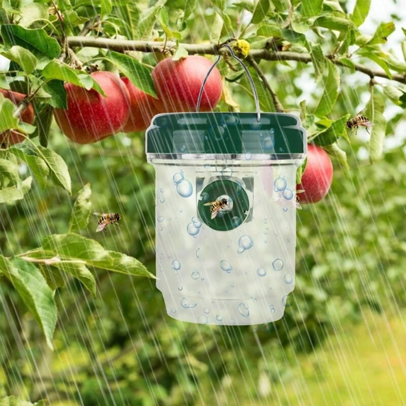 Saulės vapsvų spąstai Kabantys lauko spąstai Geltonos striukės skraidančių vabzdžių žudikai sodo ūkio reikmenims