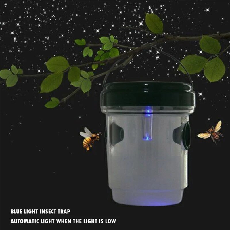 Saulės vapsvų spąstai Kabantys lauko spąstai Geltonos striukės skraidančių vabzdžių žudikai sodo ūkio reikmenims