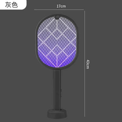 Električna punjiva LED buba Ljetna svjetiljka za reket protiv komaraca Flycatcher 2 u 1 Višenamjenska mliječna ubojica protiv insekata USB