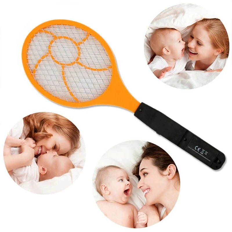 LED električni mosquito swatter Flyswatter električni teniski reket 44 X15.5 Wasp Mosquito Killer