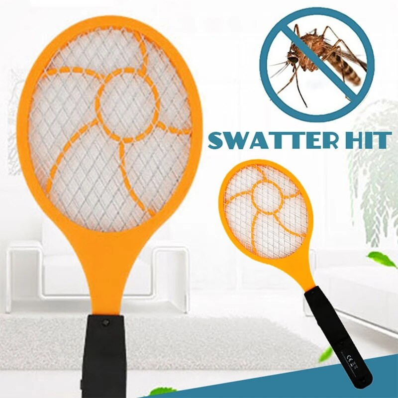 LED električni mosquito swatter Flyswatter električni teniski reket 44 X15.5 Wasp Mosquito Killer