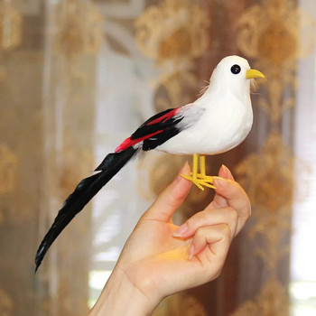 Προσομοίωση φτερού τεχνητού αφρού Bird DIY Party Crafts Διακοσμητικά στηρίγματα Σπίτι Κήπος Διακόσμηση γάμου