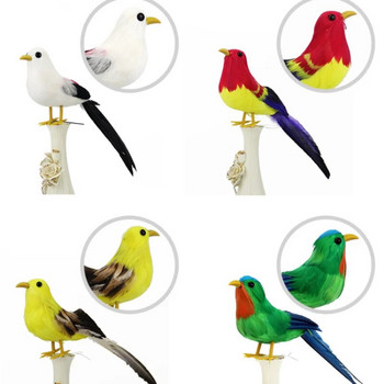 Προσομοίωση φτερού τεχνητού αφρού Bird DIY Party Crafts Διακοσμητικά στηρίγματα Σπίτι Κήπος Διακόσμηση γάμου