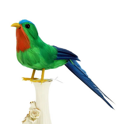 Simulare de pene din spumă artificială, pasăre, bricolaj, meșteșuguri pentru petreceri, obiecte ornamentale, grădina de acasă, decorare nuntă