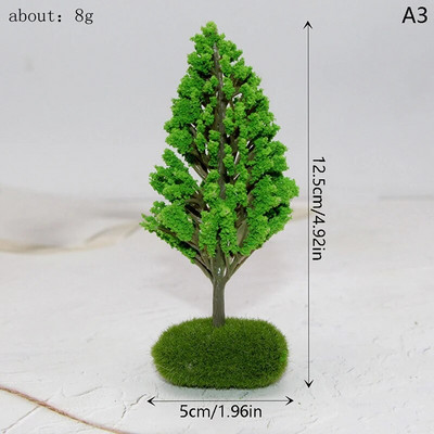 Mini medžio fėja sodo puošmenos Miniatiūros Mikro kraštovaizdžio dervos amatai Bonsai figūrėlės sodo dekoro priedai