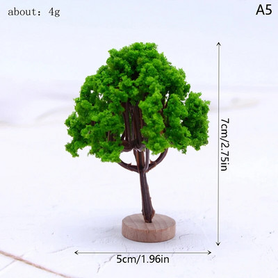 Mini medžio fėja sodo puošmenos Miniatiūros Mikro kraštovaizdžio dervos amatai Bonsai figūrėlės sodo dekoro priedai
