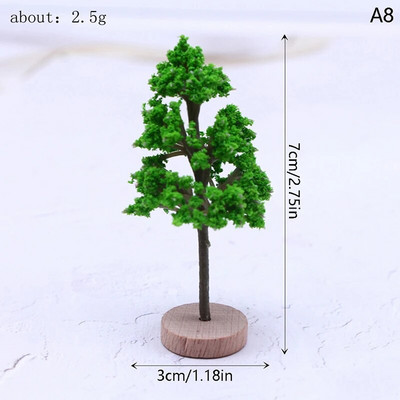 Mini medžio fėja sodo puošmenos Miniatiūros Mikro kraštovaizdžio dervos amatai Bonsai figūrėlės sodo dekoro priedai