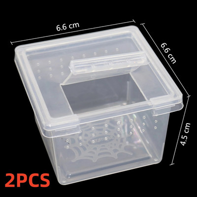 Vabzdžių gaudytojas žirklinis roplys Vidinis lauko nešiojamas plastikinis gnybtas permatomas paukščių voras spąstų dėžutė sodo reikmenys