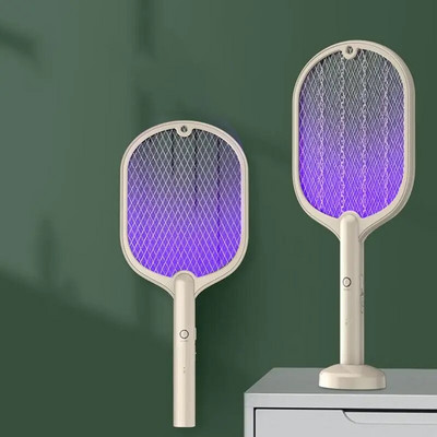 Elektriline kärbsepüünis, 3000 V laetav elektriline putukate lõks, 2-ühes sissehingatav fotokatalüsaator, UV-valgusega kärbsepüünis