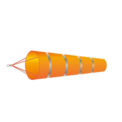 Șosetă de vânt reflectorizant în aer liber rezistent la zgârieturi Rezistent la vânt Fluorescent Șosetă de vânt reflectorizant Giroută 60/80/100/150CM/200CM