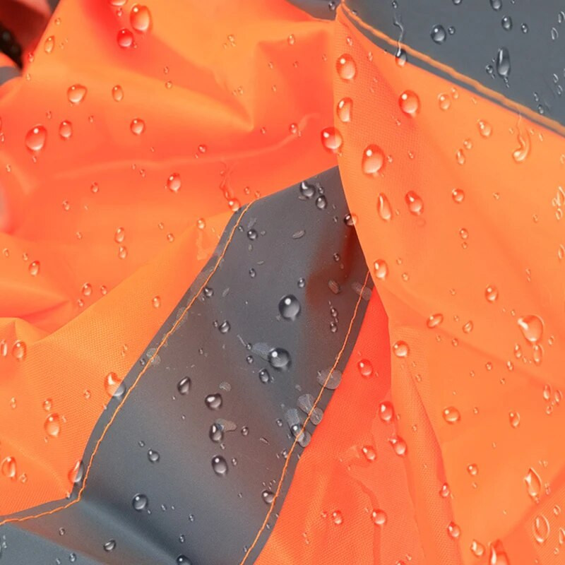 Šviesą atspindinti vėjo kojinė, atspari įbrėžimams, vėjui nepralaidi fluorescencinė šviesą atspindinti vėjo kojinė, vėjo juosta 60/80/100/150CM/200CM