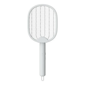 4In1 Сгъваема електрическа мухобойка Капан за унищожаване на комари USB акумулаторна ракета против комари Убиец на насекоми с UV светлина