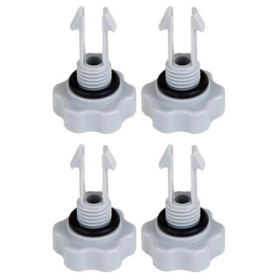 4 seturi de supape de evacuare pentru Intex 25002 set de supape de eliberare a aerului cu inele O pentru sisteme de pompare cu filtru Căzi cu hidromasaj Partea piscinei