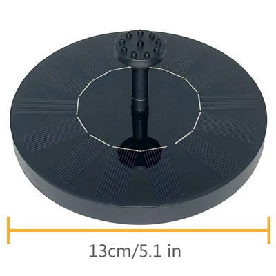 Mini fântână solară cu apă pentru piscină iaz cascadă fântână decorare grădină pentru baie pentru păsări în aer liber Fântână cu apă plutitoare cu energie solară
