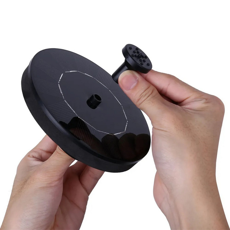 Mini solarna fontana Bazen Jezerce Vodopad Fontana Dekoracija vrta Vanjska kupka za ptice Solarna fontana Plutajuća voda