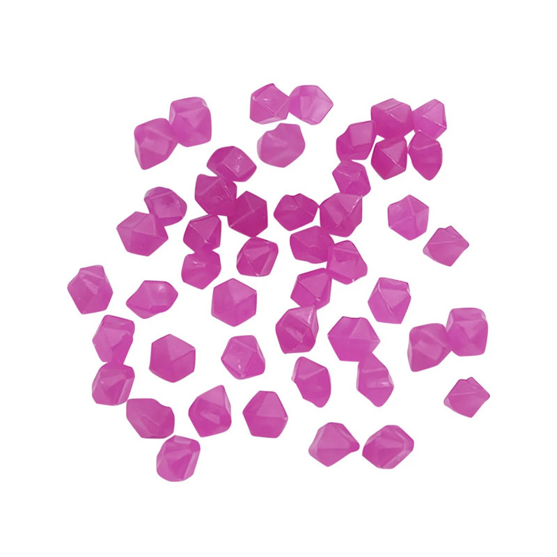 Fluorescentni šljunak Vrt Fish Tank Akvarij Svjetleći kameni ukrasni dodaci koji svijetle u tami Kamenje ukrasni akvarij