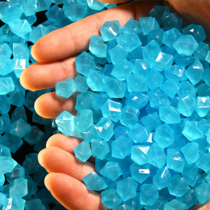 100 tk Fluorestseeruv kiviklibu aiaakvaarium Akvaarium helendav kivi kaunistustarvikud pimedas helendavad kivid hulgimüük