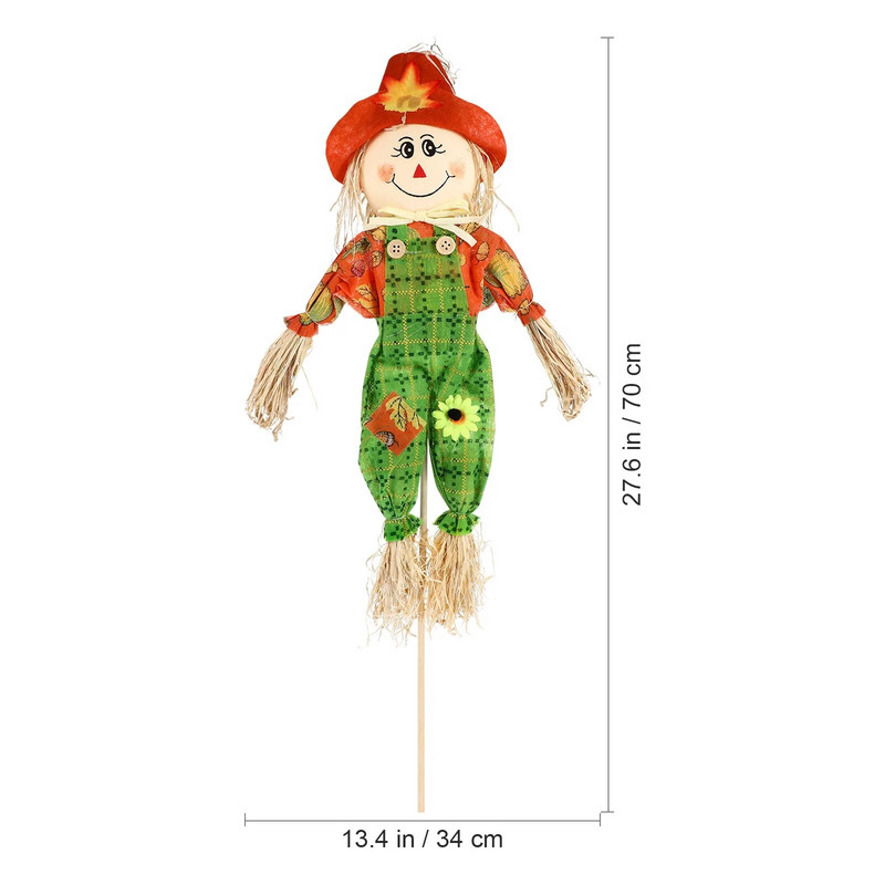 Scarecrow Yard Craft Party Dekoracija doma Noć vještica Vanjski ukrasi Ukrasni vrt Kućanski festival Strašila