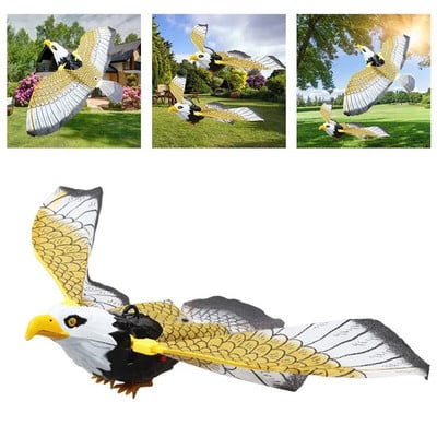 Respingător pentru păsări, agățat, vultur, bufniță zburătoare, respingător, momeală, protecție împotriva dăunătorilor, pentru decorarea grădinii.