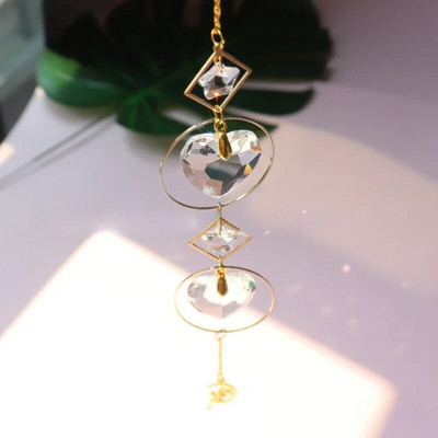 Sun Moon Stars Prism Beads - Suncatcher Rainbow pentru grădină și ferestre