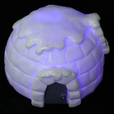 Ornamente Igloo Figurine pentru Casă de Gheață Copii Artizanat Recuzită Modele Figurine din Plastic pentru Decor Poza Copii