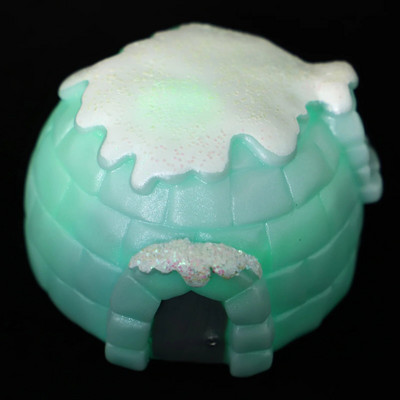 Ornamente Igloo Figurine pentru Casă de Gheață Copii Artizanat Recuzită Modele Figurine din Plastic pentru Decor Poza Copii