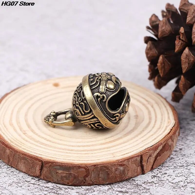 1 ΤΕΜ. Χειροτεχνία από τυχερό ορείχαλκο Κρεμαστό μενταγιόν για σπίτι Fengshui