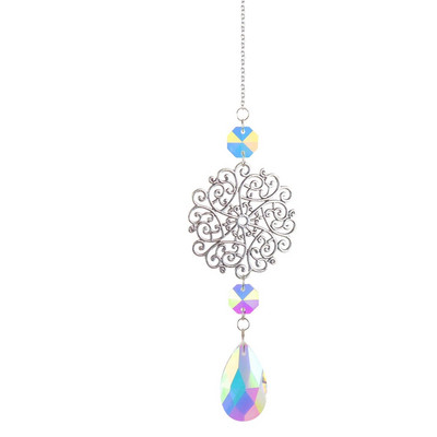 Kristalno zvono vjetra Hvatači sunca Ornament Zvjezdica Mjesec Privjesak Prozor Viseća zavjesa Zvono vjetra Rainbow Chaser Dekoracija kućnog vrta