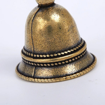 Месингово занаятчийско леене под налягане Тибетска бронзова камбана Метална антична камбана Фън Шуй Метална вятърна камбанка Fortune Jingle Bell