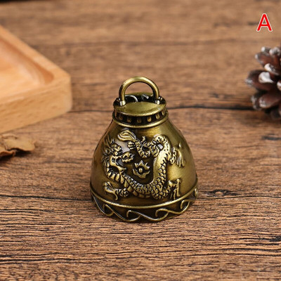 Clopoțel antic din aliaj, pentru noroc, binecuvântare norocoasă, Feng Shui, clopoțel de vânt, statuie lui Buddha, model, decor agățat pentru mașină de acasă